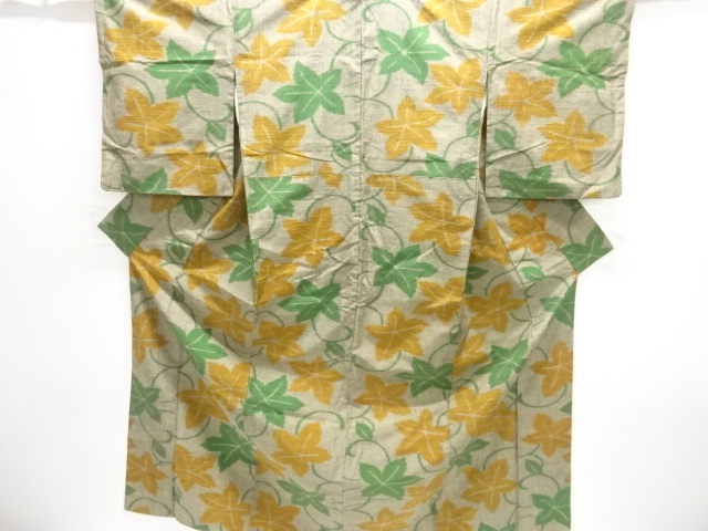 Japanese Kimono / Tsumugi Omeshi Silk